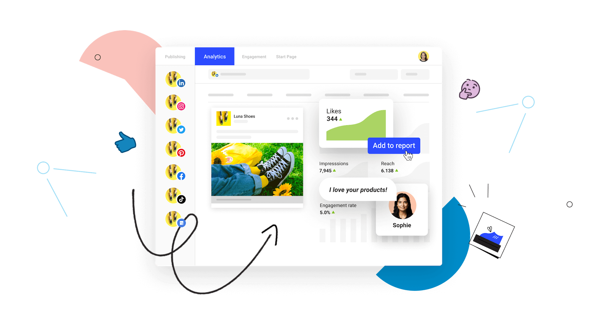 Schedule LinkedIn posts with Buffer