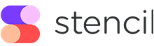Stencil logo
