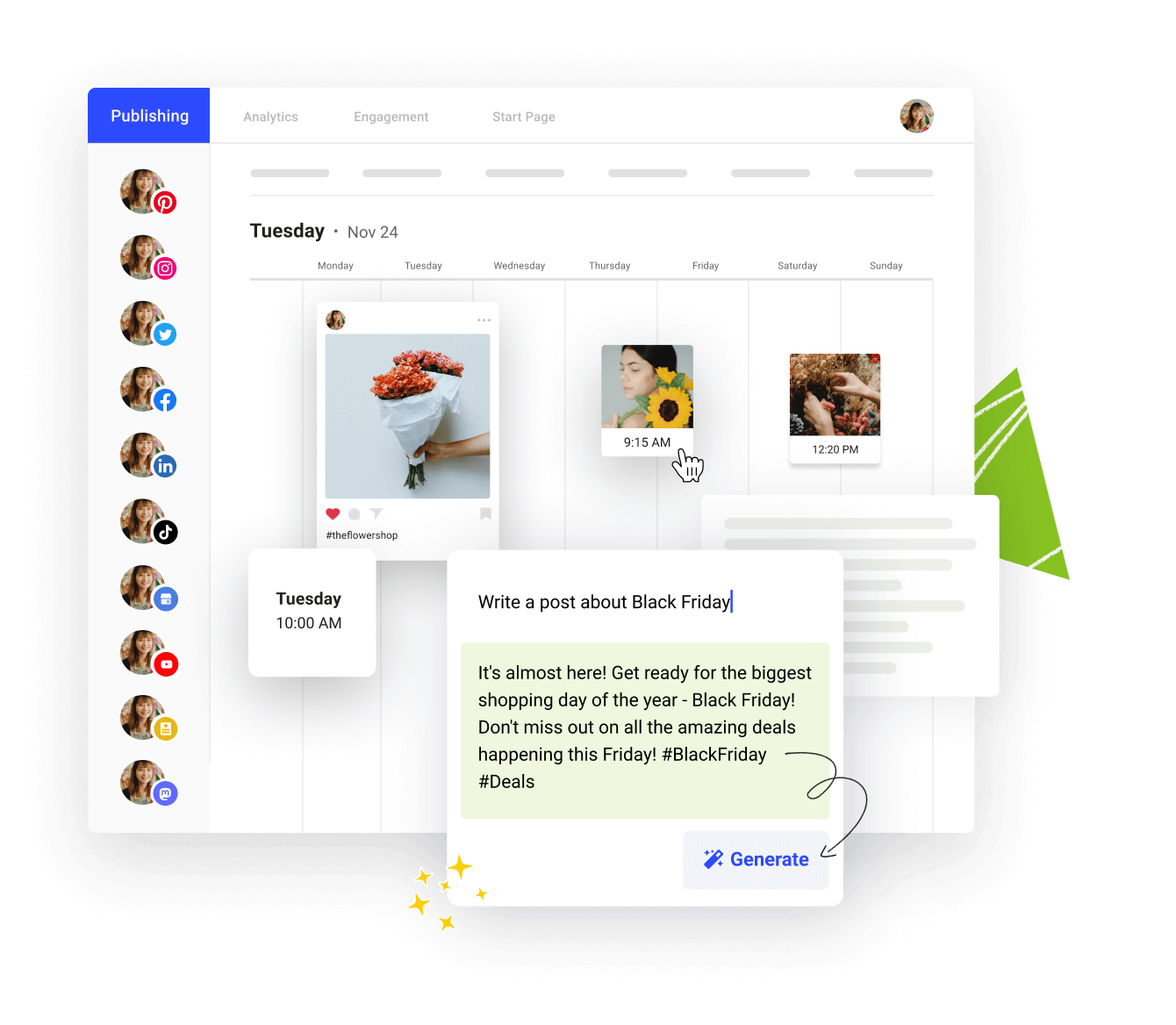 Plan and publish your content with Buffer